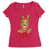 five nights at freddy's springtrap Women's Triblend Scoop T-shirt