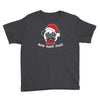bah hum pug scrooge grinch christmas Youth Tee