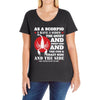 as a scorpio i have 3 sides Ladies Curvy T-Shirt