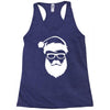 santa hipster Racerback Tank