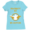 DISTRICT 12 WE SALUTE YOU Ladies Fitted T-Shirt