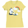 rainbow Ladies Fitted T-Shirt