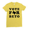 vote for beto Ladies Fitted T-Shirt