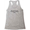 neuroscience humor Racerback Tank