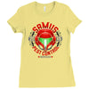 samus pest control Ladies Fitted T-Shirt