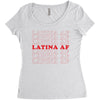 Latina Af Women's Triblend Scoop T-shirt
