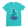 reptar on ice Ladies Fitted T-Shirt