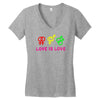 love is love Women's V-Neck T-Shirt