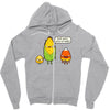 so corny Zipper Hoodie