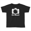 oh shoot camera Toddler T-shirt