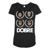 dobre twins dobre brother Maternity Scoop Neck T-shirt
