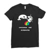 unicorns are overrated Ladies Fitted T-Shirt
