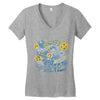 chocolatey night Women's V-Neck T-Shirt