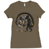 hunter vs Ladies Fitted T-Shirt
