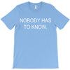 no body has to know T-Shirt