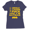 poof movie batman Ladies Fitted T-Shirt
