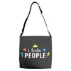 I Hate People Adjustable Strap Totes