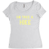 go take a hike Women's Triblend Scoop T-shirt