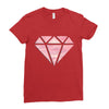 daimond Ladies Fitted T-Shirt