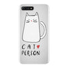 cat love person! iPhone 7 Plus Case