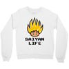saiyan life Crewneck Sweatshirt
