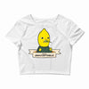 this is unacceptable Crop Top