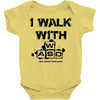 i walk with wasd Baby Onesie