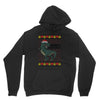 ugly dinosaur merry christmas Unisex Hoodie