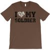 i love my soldier hunter camouflage T-Shirt