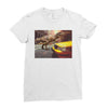 dinosaur in newyork Ladies Fitted T-Shirt