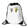 heart seeker Drawstring Bags