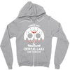 crystal lake camp counselor Zipper Hoodie
