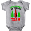 christmas drinking team Baby Bodysuit