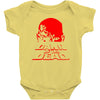 dawn of the dead retro 70s horror zombie film Baby Bodysuit