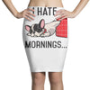 i hate mornings Pencil Skirts