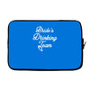 bride's drinking team diamond ring bachelorette Laptop sleeve