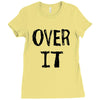 over it slim fit Ladies Fitted T-Shirt