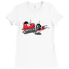 bench pressed Ladies Fitted T-Shirt
