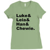science fiction shirt funny shirt cool shirt (also available on crewne Ladies Fitted T-Shirt