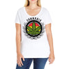 cannabis Ladies Curvy T-Shirt