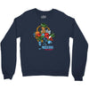 melvins bullhead Crewneck Sweatshirt
