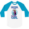sister of the birthday girl 3/4 Sleeve Shirt