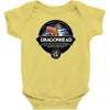 dragon head beer label, ideal gift or birthday present Baby Bodysuit