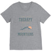 I Don't Need Therapy I Just Need To Go To The Mountains V-Neck Tee
