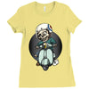 Skull Ride Ladies Fitted T-Shirt