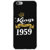 kings are born in 1959 iPhone 6/6s Case