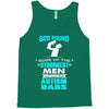 god found autism dad Tank Top