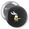 bunny's acoustic set Pin-back button