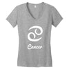 cancer zodiac Women's V-Neck T-Shirt