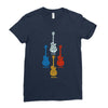 fire, water, earth, &amp; air Ladies Fitted T-Shirt